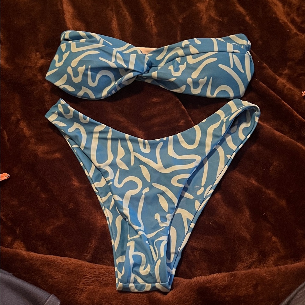 Worn Once Strapless Bikini